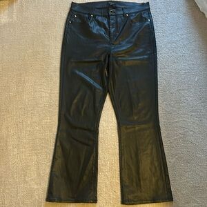 ANN TAYLOR coated denim jeans